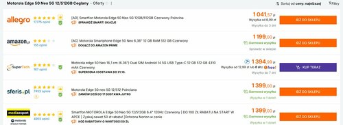 Motorola Edge 50 Neo