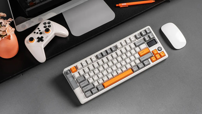 Epomaker RT85 - klawiatura mechaniczna z ekranem i gałką analogową. RGB, Hot Swap i dwa przełączniki do wyboru [1]