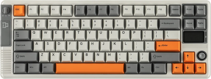 Epomaker RT85 - klawiatura mechaniczna z ekranem i gałką analogową. RGB, Hot Swap i dwa przełączniki do wyboru [2]