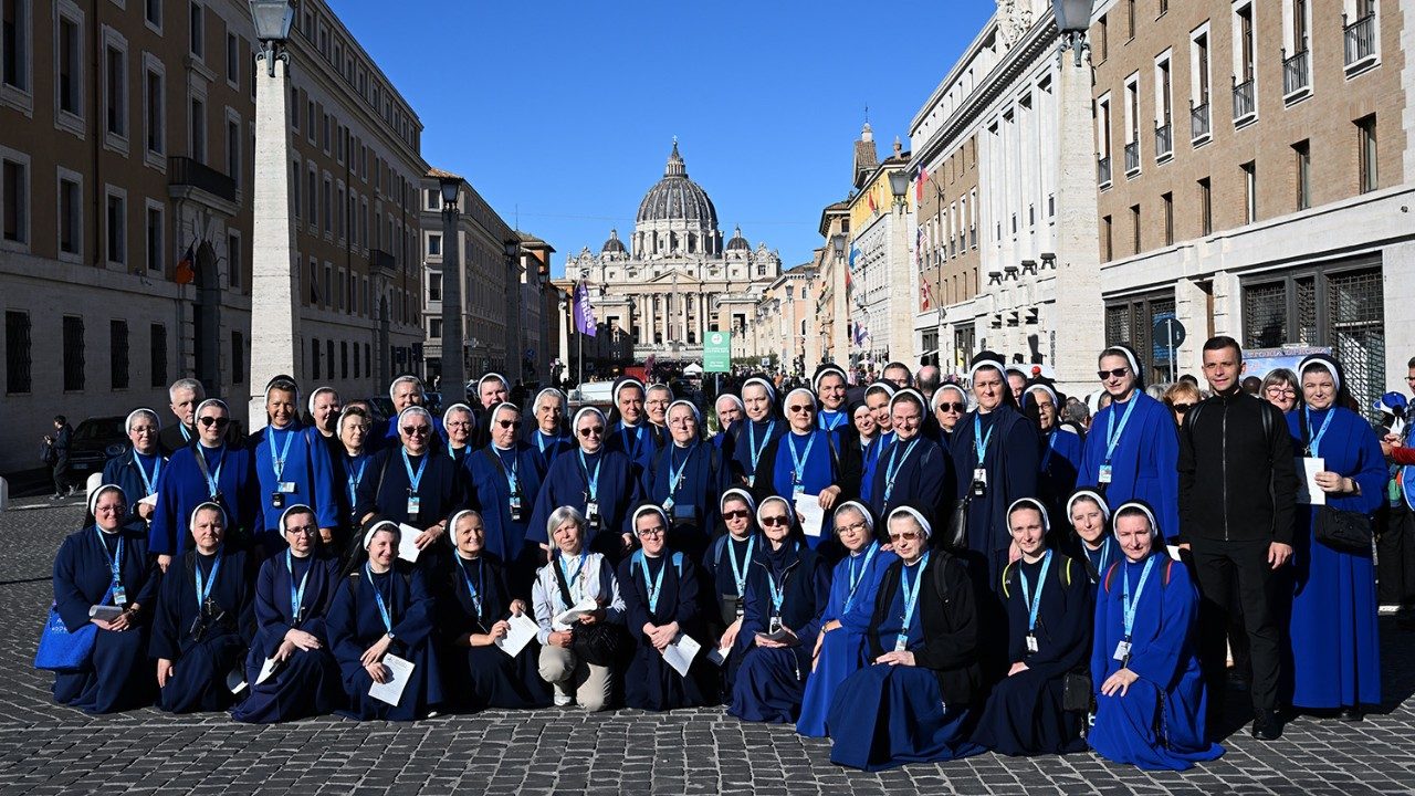 Siostry Służebniczki w Roku Jubileuszowym przybyły do Rzymu