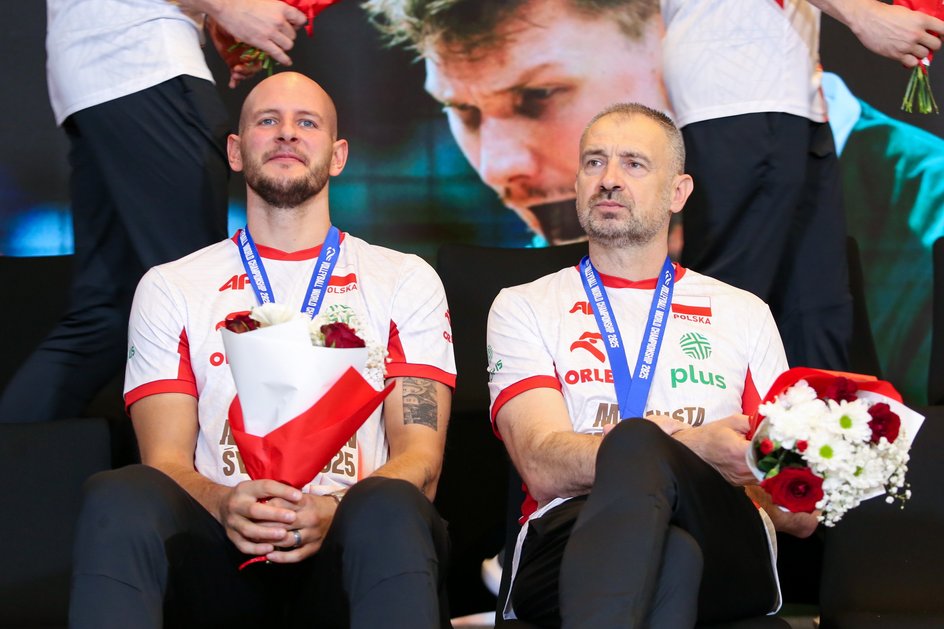 Bartosz Kurek i Nikola Grbić