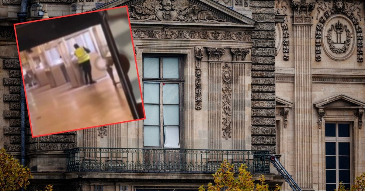 Kradzież klejnotów w Luwrze. Do sieci trafiło nagranie - Onet