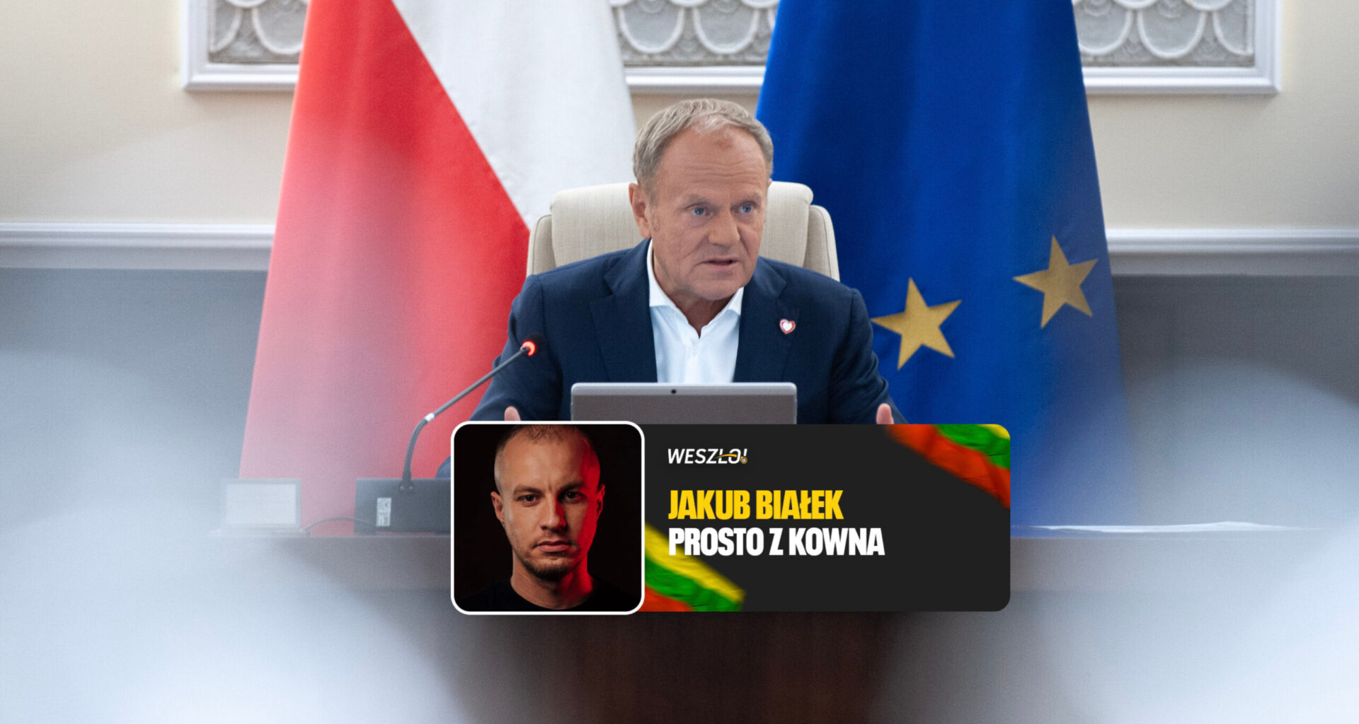 Donald Tusk na meczu w Kownie. Litwa chce zacieśnić relacje