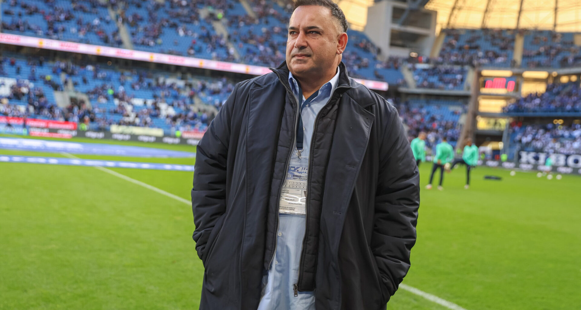 Alex Haditaghi kontra Cracovia. Tym razem już na boisku