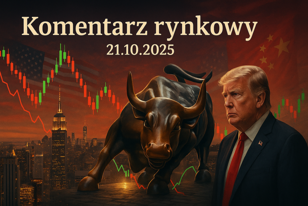 Sytuacja na giełdzie - komentarz rynkowy 21.10.2025
