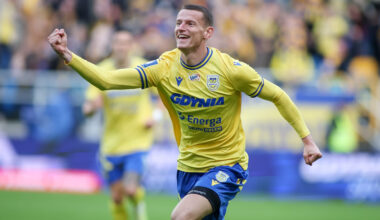 Arka Gdynia - Piast Gliwice. Dawid Kocyła strzelił już w 1. minucie