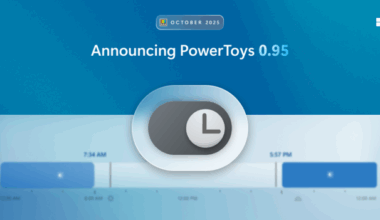 Microsoft PowerToys 0.95 już dostępny. Scyzoryk do Windowsa 10 i 11 ma teraz jeszcze większe możliwości [1]