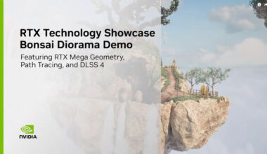 NVIDIA udostępnia demo Bonsai Diorama z RTX Mega Geometry i pełnym path tracingiem w Unreal Engine 5.6.1 [1]