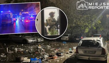 awantura na Mokotowie. Kontrterroryści interweniują przy Olkuskiej