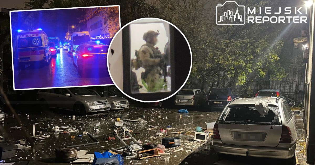 awantura na Mokotowie. Kontrterroryści interweniują przy Olkuskiej
