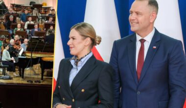 Zdjęcie z próby do koncertu inauguracyjnego Konkursu Chopinowskiego