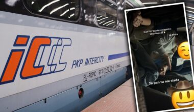 Niepokojący incydent w pociągu PKP IC. Konduktor musiał interweniować