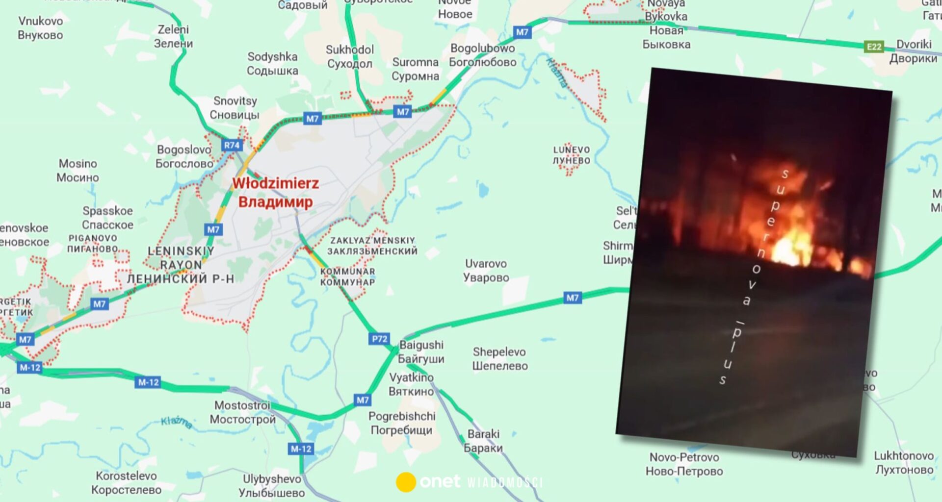 Ukraińskie drony uderzyły w Rosji. Eksplozje w pobliżu obiektów energetycznych