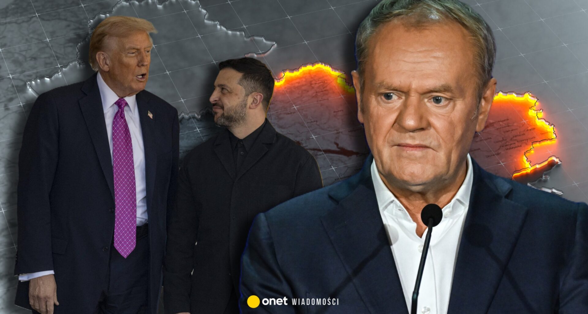 Naciski na Zełenskiego z USA. Stanowcza reakcja Tuska