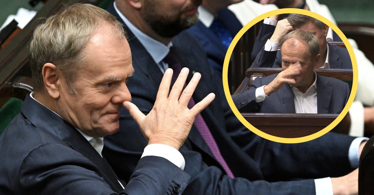 Spięcie w Sejmie. Zaskakujący gest Donalda Tuska. Wszystko się nagrało
