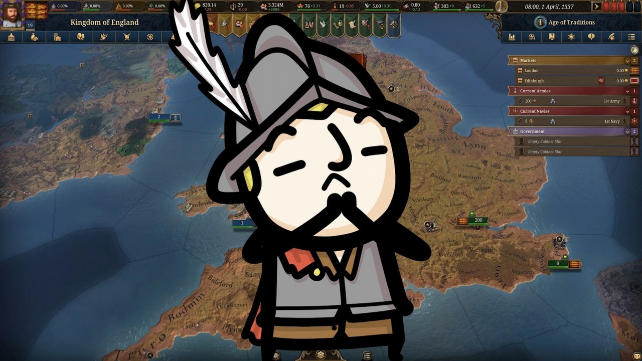 Znamy godzinę premiery Europa Universalis 5. Paradox wystartował z serią, która ma przygotować graczy na debiut wielkiej strategii