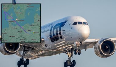 Śmierć pasażera na pokładzie samolotu. Z tego powodu zawrócił (Screen: FlightRadar24)