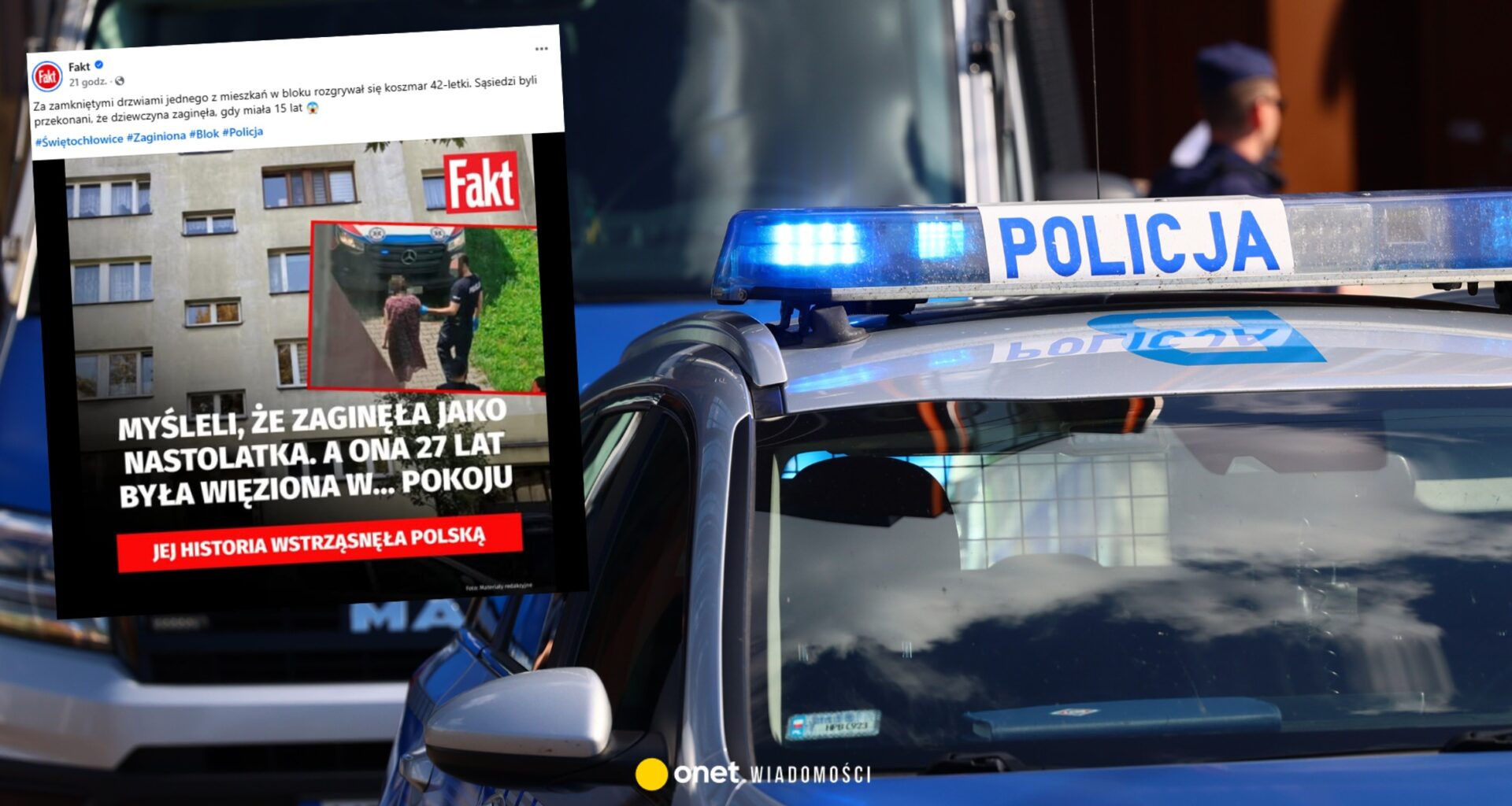 Horror w Świętochłowicach. Rodzice więzili ją w pokoju przez 27 lat
