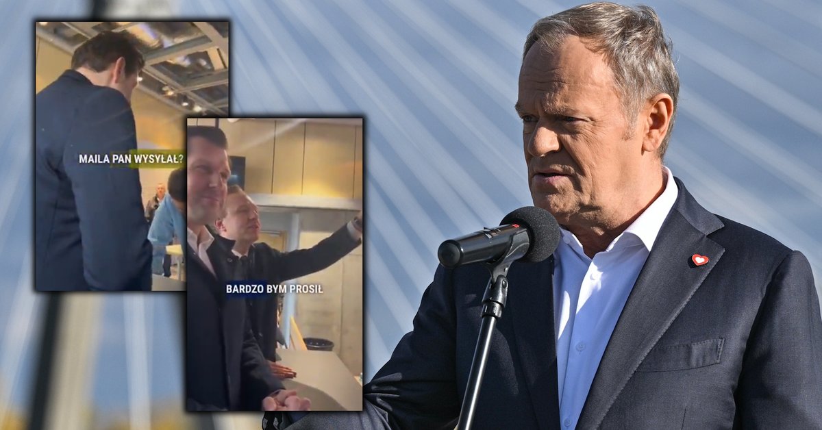 Politycy PiS próbowali wejść na konwencję KO. "Chcieli posłuchać mądrych osób"
