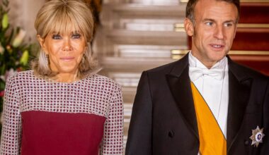 Brigitte Macron lśniła na abdykacji wielkiego księcia Luksemburga. Internauci zachwyceni