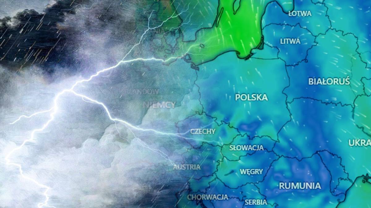Mroźne powietrze dociera do Polski. Ostrzeżenia przed silnym wiatrem i burzami