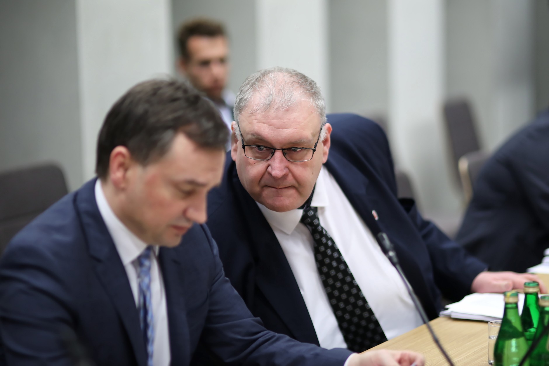 Były minister sprawiedliwości Zbigniew Ziobro i Bogdan Święczkowski w czasie, kiedy był Prokuratorem Krajowym  