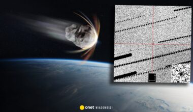 Asteroida bardzo blisko Ziemi. Została odkryta ją dopiero po fakcie