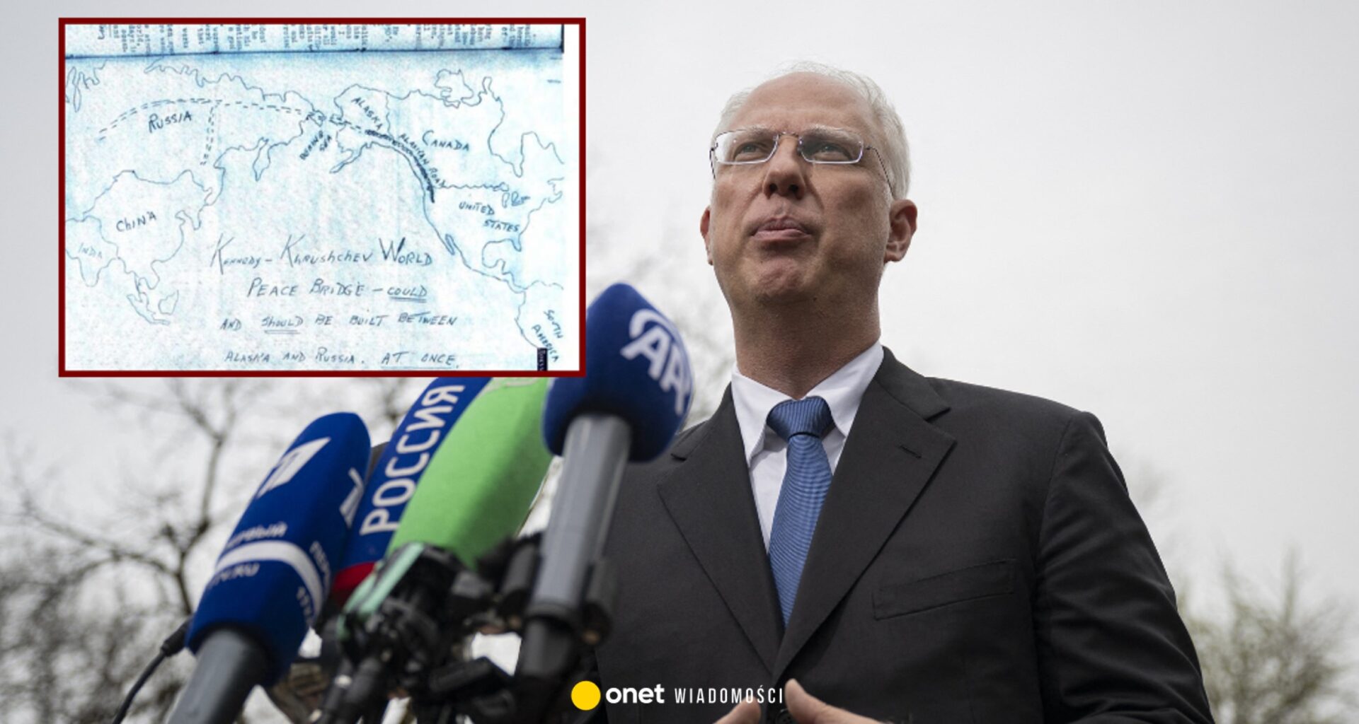 Zaskakująca propozycja wysłannika Putina. Chce zbudować tunel między Rosją a USA