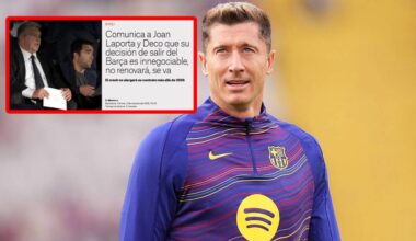 "El Nacional": Lewandowski poinformował, że odchodzi
