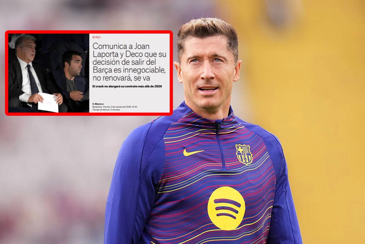 "El Nacional": Lewandowski poinformował, że odchodzi