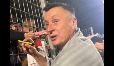 Hajto zirytowany. Nie wytrzymał i odezwał się do kibica