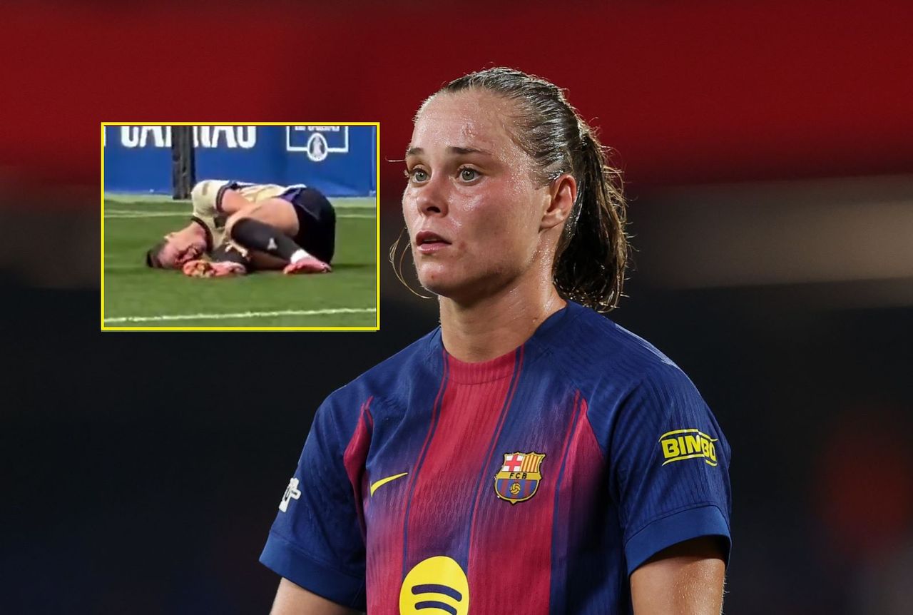 Fatalny widok. Dramat Ewy Pajor w meczu Barcelony