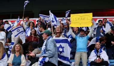 Duże napięcie przed meczem z Izraelem. Czerwona strefa i policyjne drony