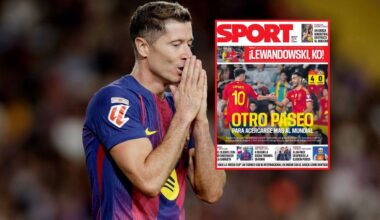 "KO". W Hiszpanii aż huczy o Lewandowskim. Trafił na okładki