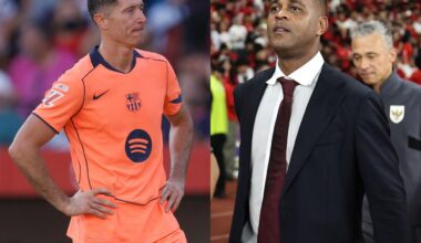 Patrick Kluivert zabrał głos ws. postawy Lewandowskiego