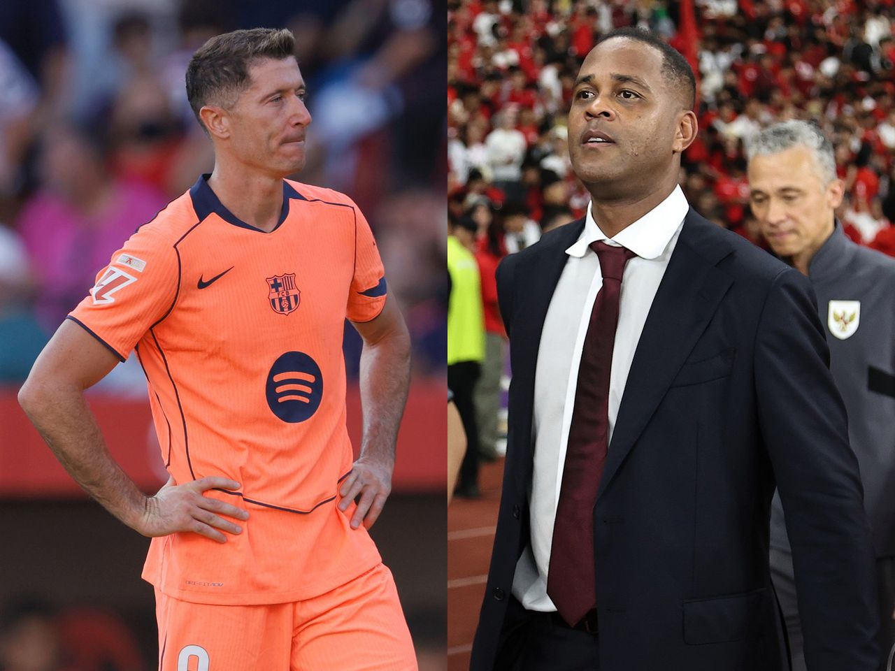Patrick Kluivert zabrał głos ws. postawy Lewandowskiego