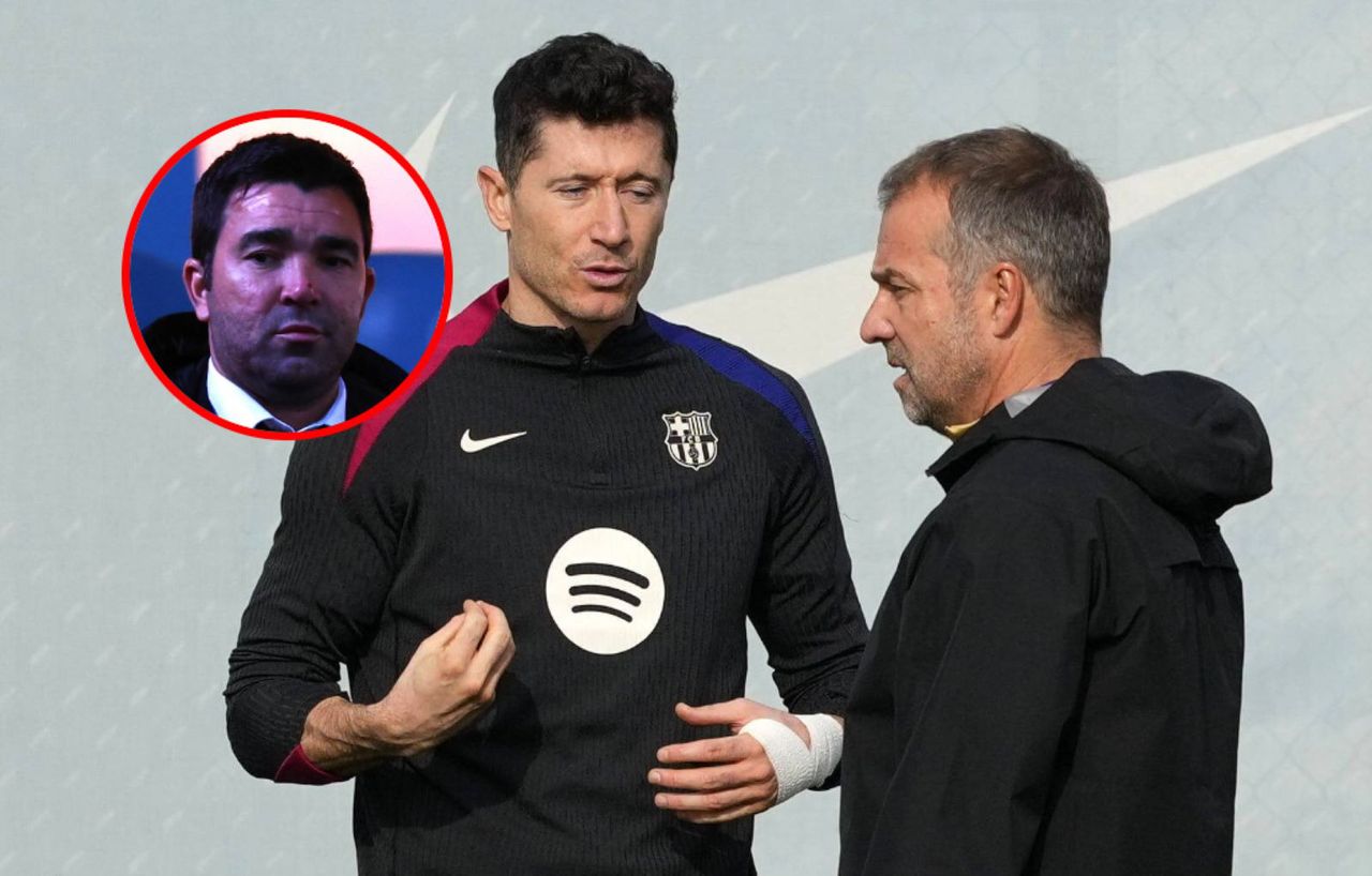 Naciskają na Flicka. W tle Lewandowski. "Nie potrafi" - SportoweFakty