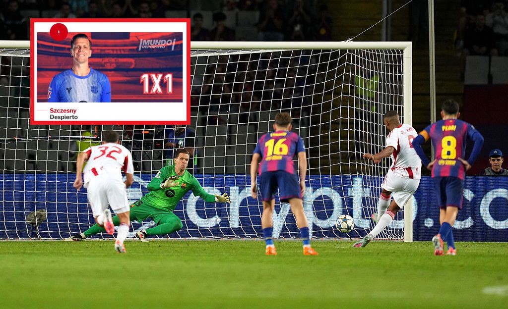 Kanonada Barcelony, ale Hiszpanie piszą także o Szczęsnym. Tak go nazwali - SportoweFakty