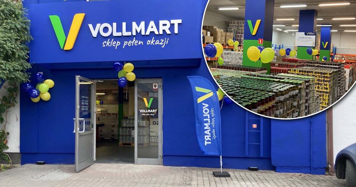 Vollmart rozwija się w Polsce. Jak działa hard dyskont?