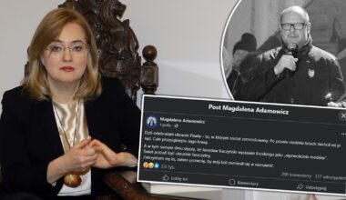 Wstrząsający wpis Magdaleny Adamowicz. "Całe przesiąknięte Jego krwią"