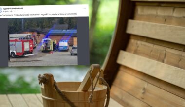 Tragedia podczas wizyty w Termach Gorący Potok w Szaflarach (fot. screen: Facebook/tygodnikpodhalanski)