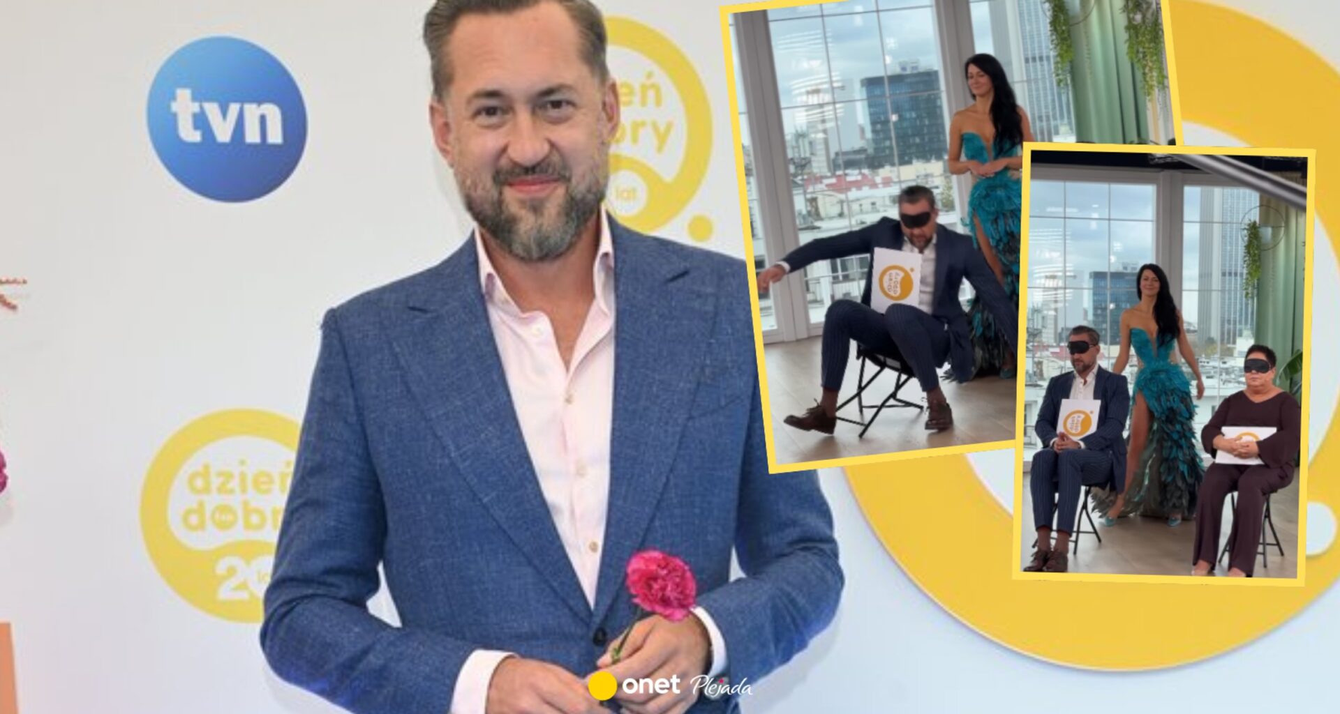 Marcin Prokop i jego wpadka w "Dzień dobry TVN". Spadł z krzesła na wizji