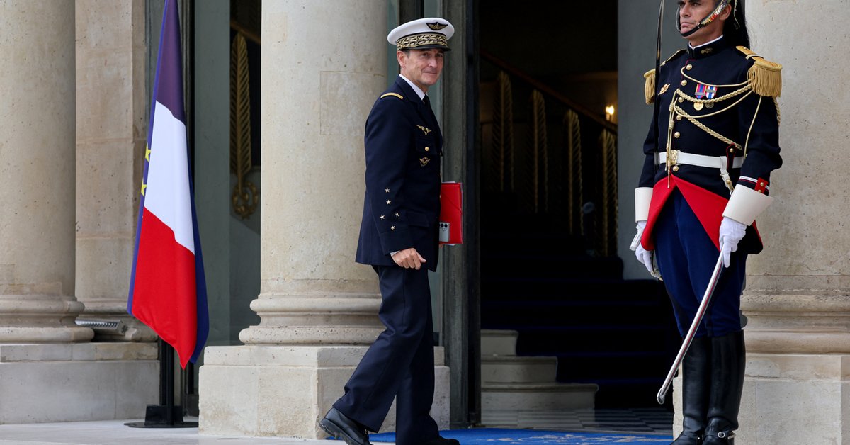 Gen. Fabien Mandon, Paryż, 4 września 2025 r. (zdjęcie poglądowe)