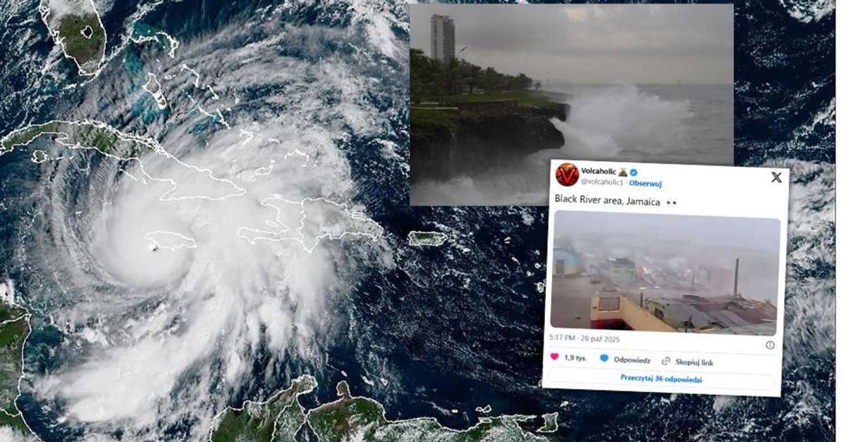 Huragan uderzył w Jamajkę. Wielkie zniszczenia. Są nagrania