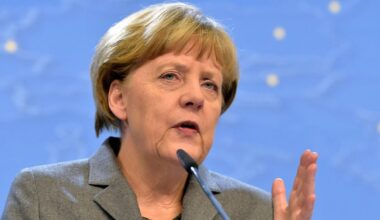 Angela Merkel w 2015 r.