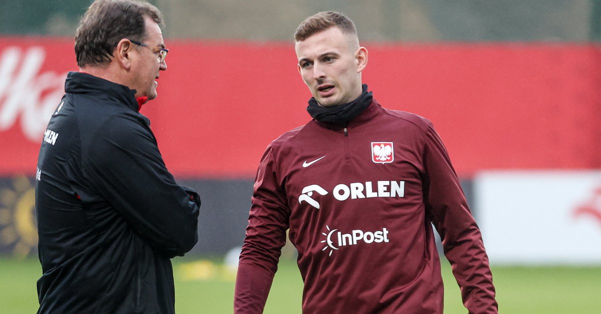 Kacper Kozłowski i Paulo Sousa