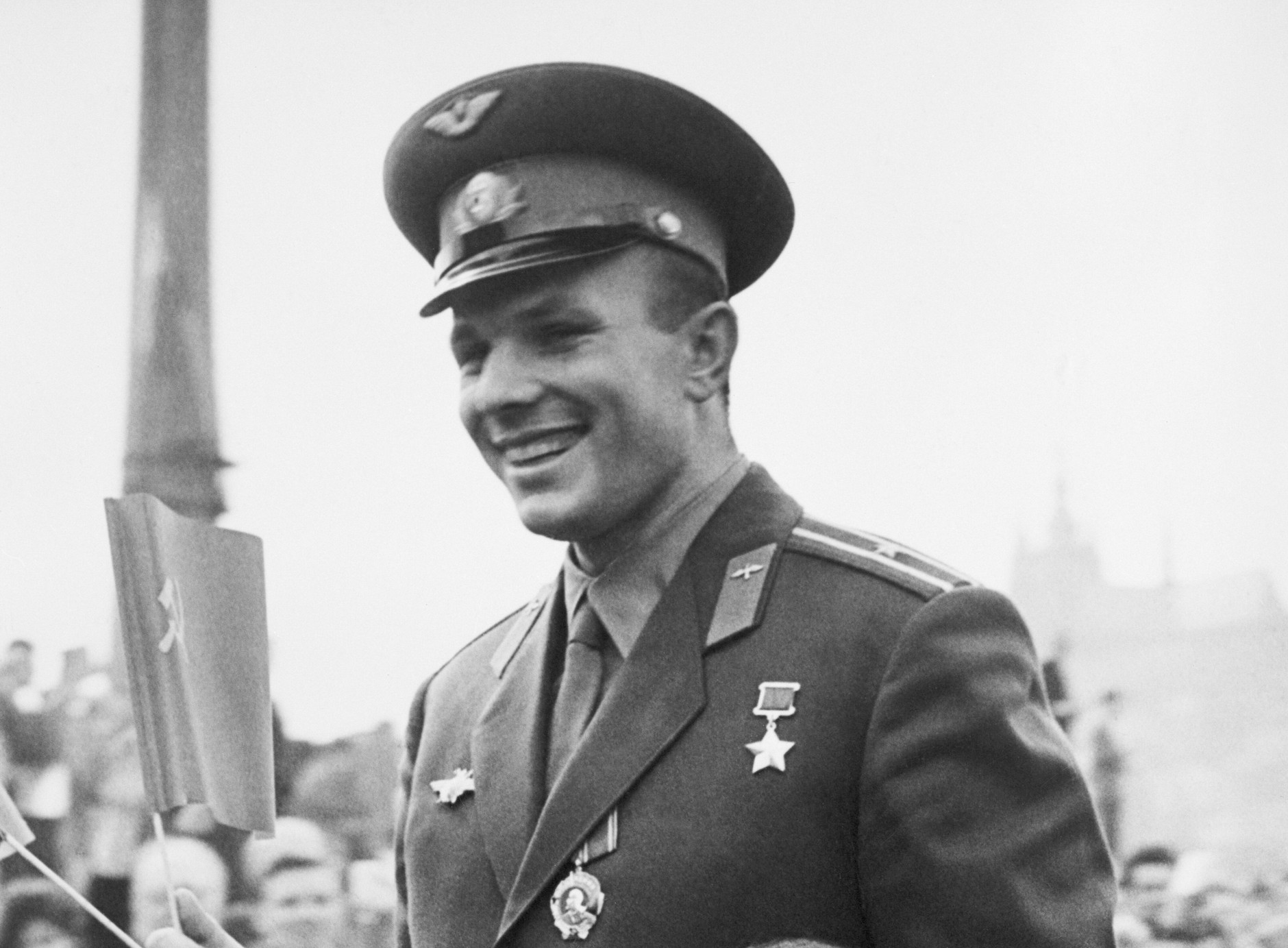Jurij Gagarin w Czechosłowacji (1961 r.)