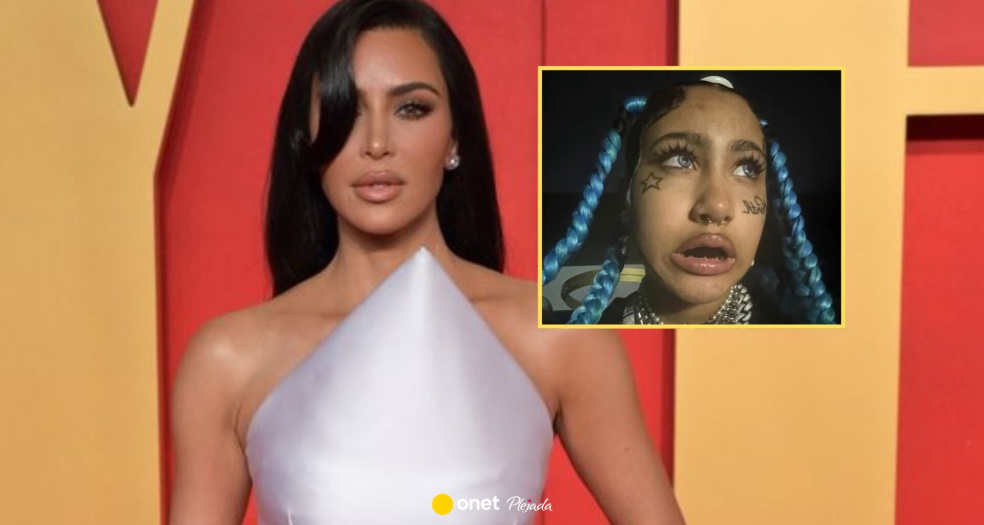 Córka Kim Kardashian i Kanye Westa pokazał "nową twarz". Wygląda przerażająco