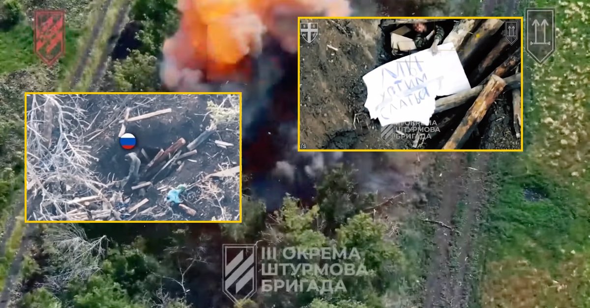 Zrzuty ekranu z wideo udostępnionego przez Wojska Lądowe Sił Zbrojnych Ukrainy