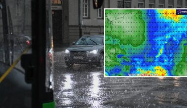 Najbliższe godziny będą w Polsce bardzo deszczowe